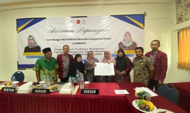 FKIP UMC Komitmen Tingkatkan Mutu, Prodi Pendidikan Matematika Jalani Asesmen Lapangan