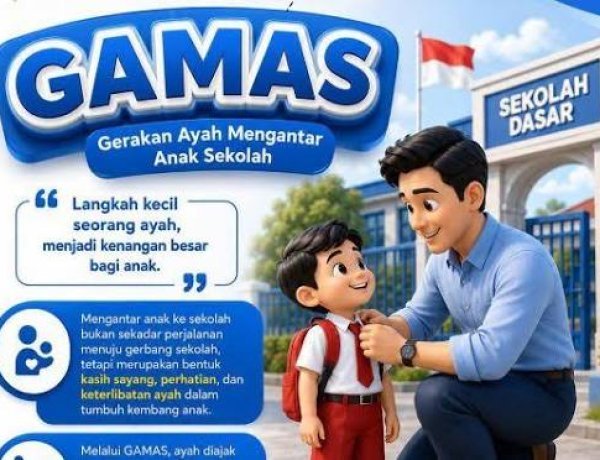 Hari Pertama Sekolah, Dekan FKIP UMC Dorong Dosen dan Tendik Antar Anak ke Sekolah