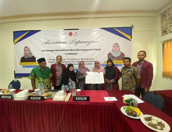 FKIP UMC Komitmen Tingkatkan Mutu, Prodi Pendidikan Matematika Jalani Asesmen Lapangan