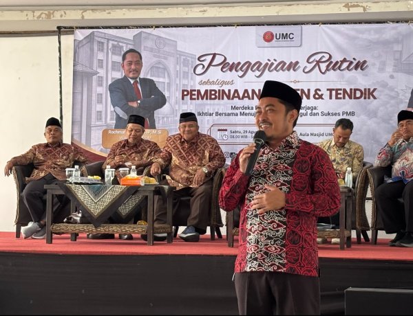 Ketakwaan, Karya, dan Sinergi Jadi Energi UMC Menuju Akreditasi Unggul