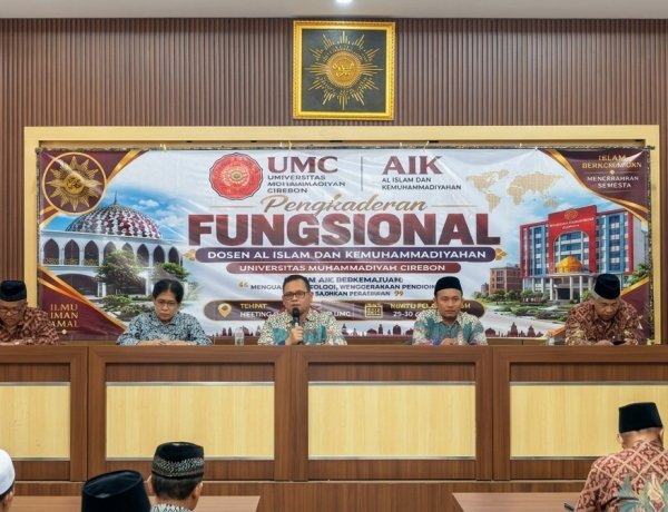Perkuat Karakter Profetik, Warek 3 UMC Tegaskan AIK sebagai Ruh dan Pembeda Utama Kampus