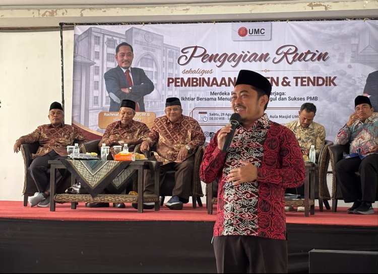 Ketakwaan, Karya, dan Sinergi Jadi Energi UMC Menuju Akreditasi Unggul