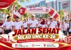UMC Gelar Jalan Sehat Milad ke-26, Semarakkan Kebersamaan Civitas Akademika