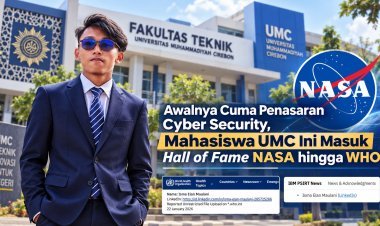 Kado Spesial Milad ke-26, Lulusan Teknik Informatika UMC Masuk Hall of Fame WHO dan NASA