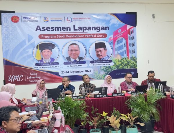PPG UMC Jalani Asesmen Lapangan, Bidik Predikat Akreditasi Unggul