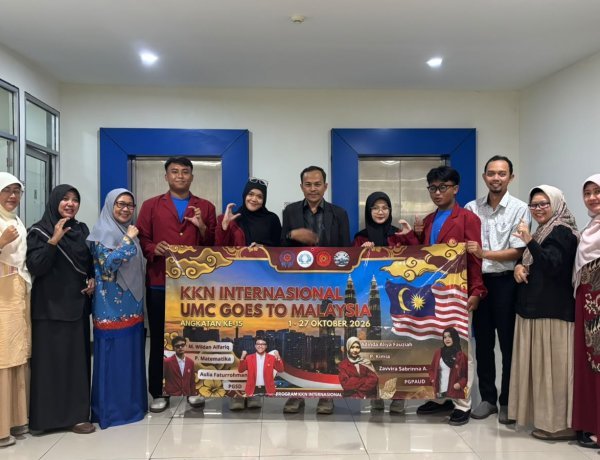 Empat Mahasiswa FKIP UMC Siap Jalani KKN Internasional Selama 27 Hari di Malaysia