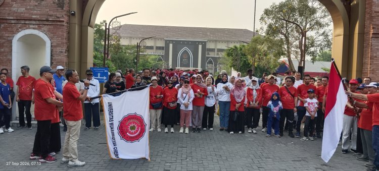 Milad ke-26 UMC Makin Semarak, Civitas Akademika Berbaur dalam Jalan Sehat Berbudaya, Unggul dan Islami