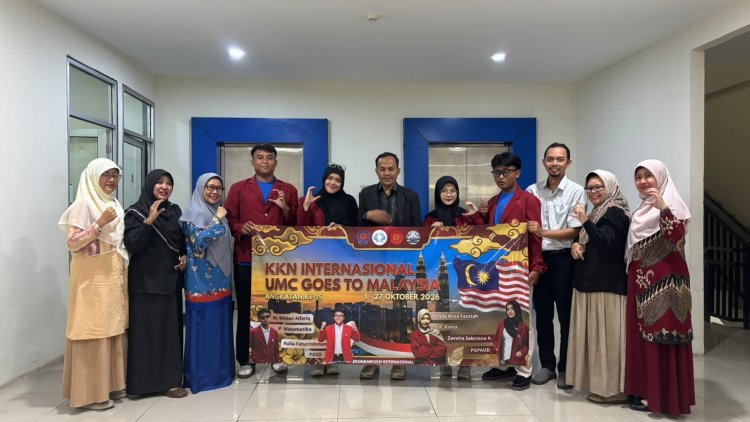 Empat Mahasiswa FKIP UMC Siap Jalani KKN Internasional Selama 27 Hari di Malaysia