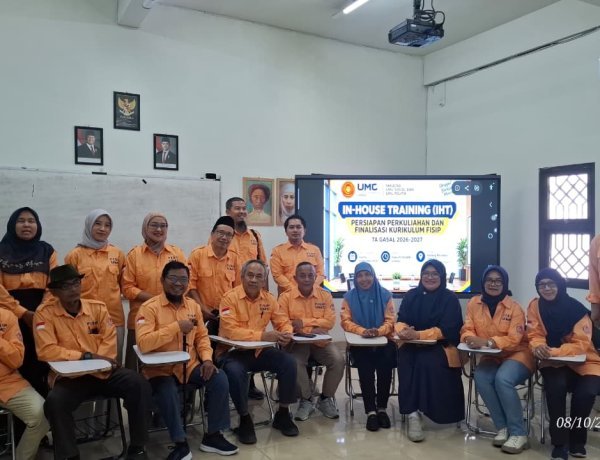 FISIP UMC Gelar IHT Persiapan Perkuliahan dan Finalisasi Kurikulum Semester Gasal 2026/2027