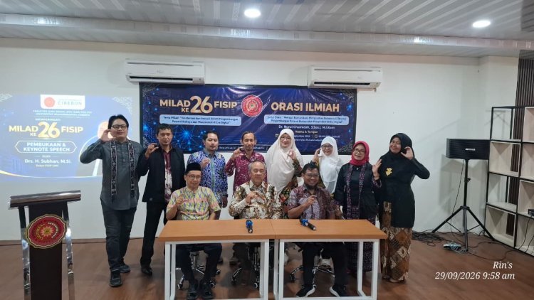 FISIP UMC Rayakan Milad ke-26, Dorong Kolaborasi dan Inovasi Pengembangan Budaya di Era Digital