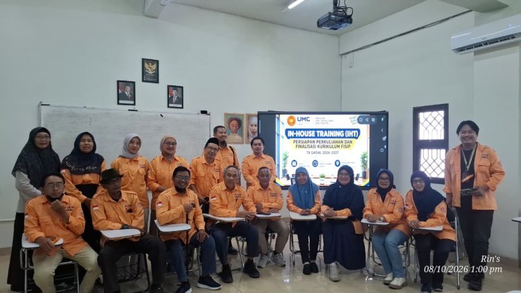 FISIP UMC Gelar IHT Persiapan Perkuliahan dan Finalisasi Kurikulum Semester Gasal 2026/2027