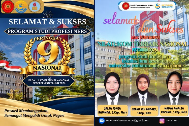 Profesi Ners UMC Raih Peringkat Kesembilan Nasional UKOM P2 Tahun 2026
