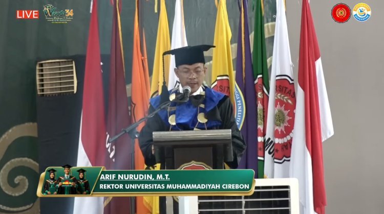UMC Gelar Wisuda ke-34, Rektor Arif Nurudin: Di Mana Pun Berkiprah, Jadilah Teladan